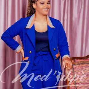 Blue suit