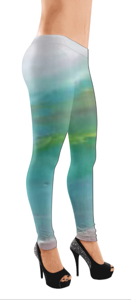 Art printed trousers - Image 2